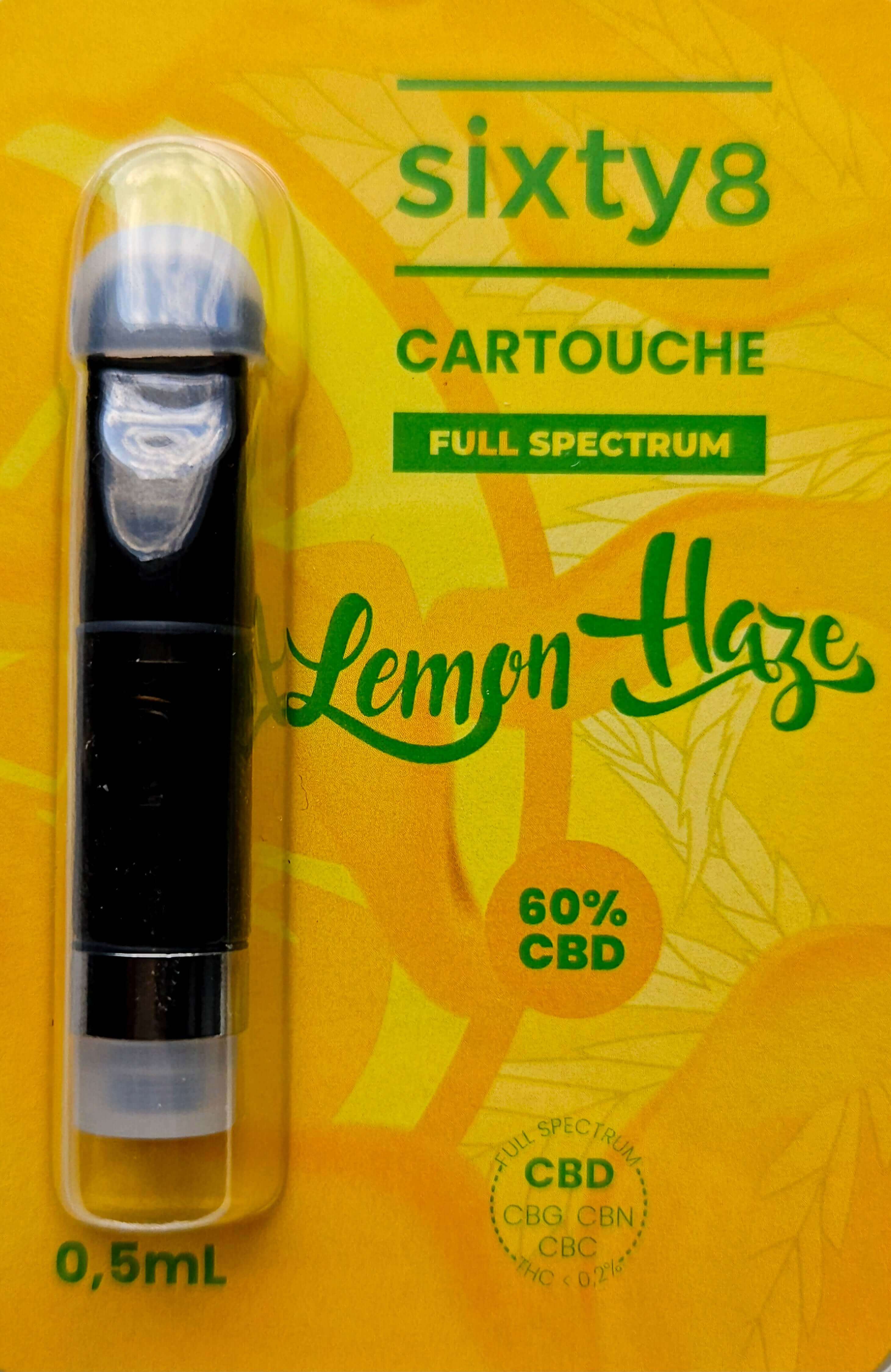 Lemon Haze CBD Vape Pen - HAZE & KUSH - CBD Shop