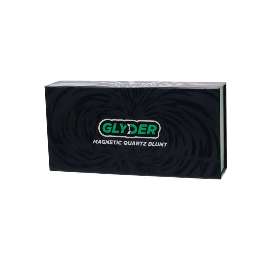 Glyder Magnetic Quartz Blunt Verpackung als premium CBD Produkte für papierloses Rauchen.