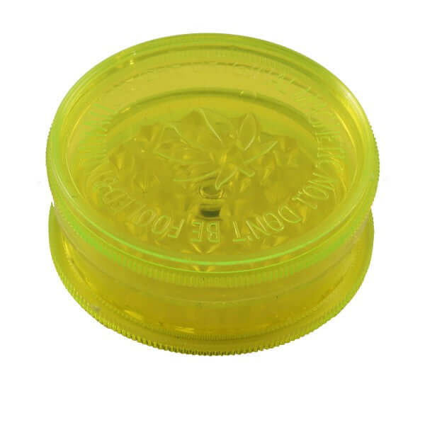 Plastik Grinder mit Aufbewahrungsbehälter ø 58 mm - HAZE & KUSH - CBD Shop